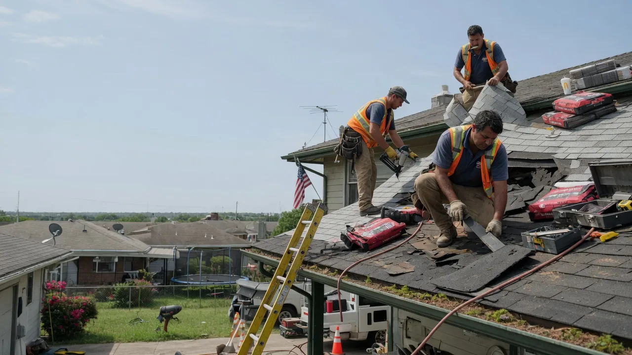 Roof Repair in Welling, OK near me